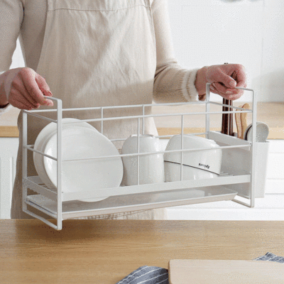 Drain Dish Rack Kitchen Household Dishes And Tableware Storage