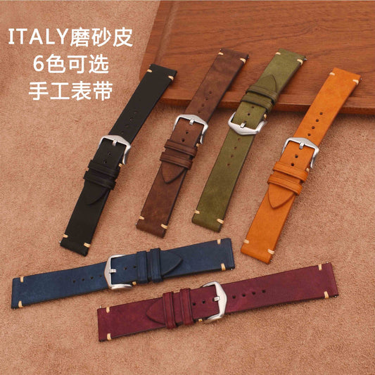 Frosted Cowhide Wristband Men And Women