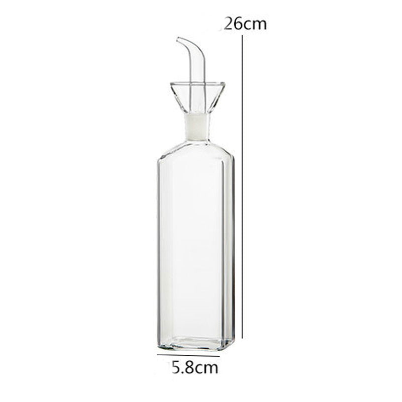 Kitchen Seasoning Bottle Household Glass Sauce And Vinegar Bottle