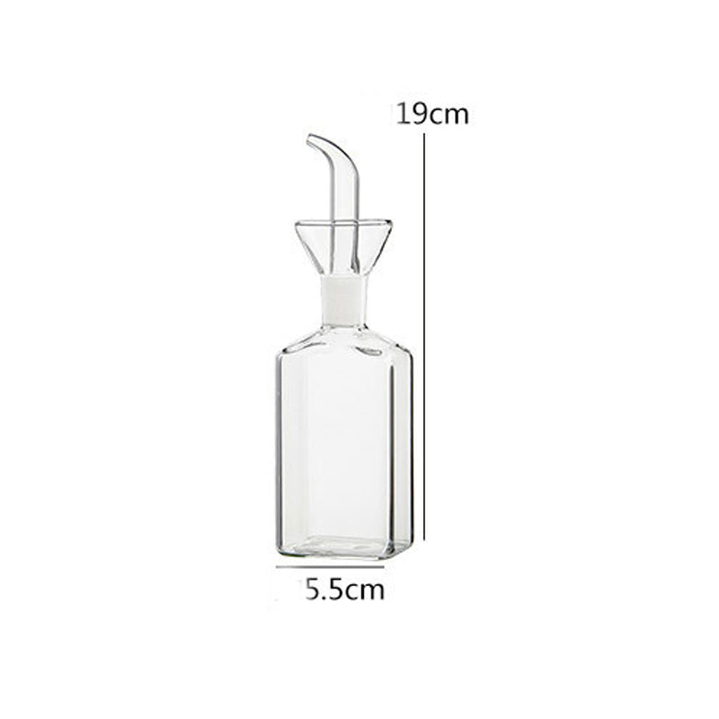 Kitchen Seasoning Bottle Household Glass Sauce And Vinegar Bottle