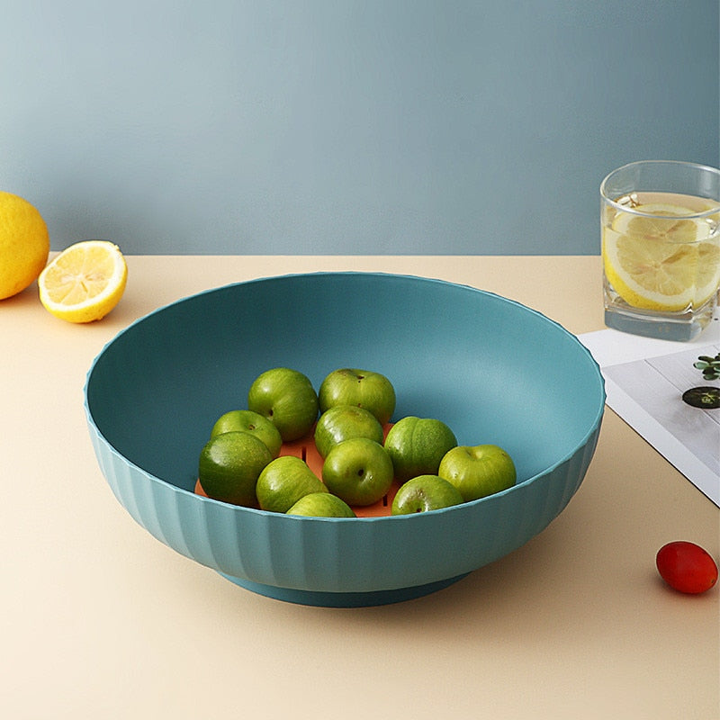 Fruit And Vegetable Storage Basket For Household Modern Kitchen