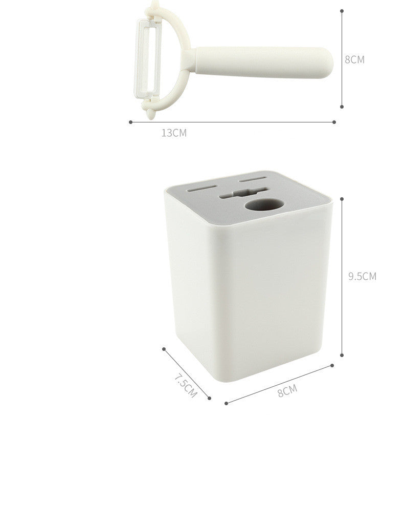 Household Kitchen Knife And Scissors Combination Set