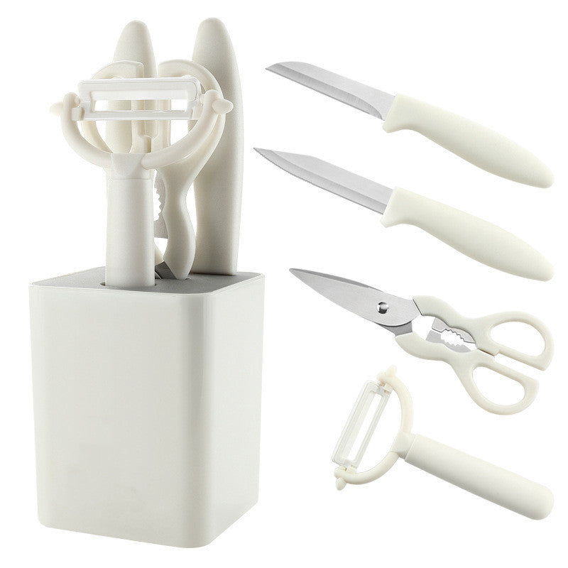 Household Kitchen Knife And Scissors Combination Set