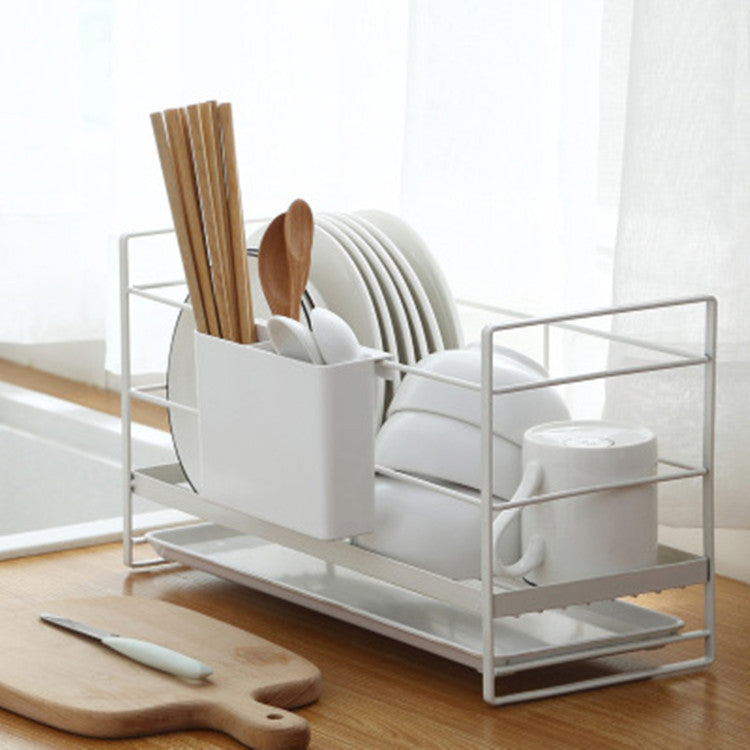 Drain Dish Rack Kitchen Household Dishes And Tableware Storage